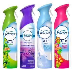 Discover premium imported Febreze Air Freshener Spray in assorted scents at Curat Cart, perfect for refreshing your home ambiance.