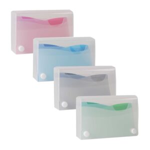 Explore the Filexec Wave Index Card Case, a premium import at Curat Cart, featuring vibrant colors for organized storage.