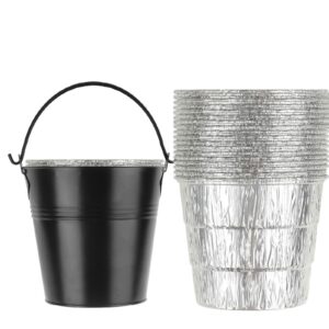 Premium imported Findful Grease Liner and Bucket set, perfect for stylish storage and organization. Available at Curat Cart.