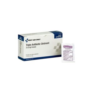 Discover the premium imported First Aid Only Triple Antibiotic Ointment, perfect for treating minor wounds. Available at Curat Cart.