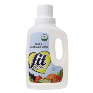 Discover the premium imported Fit Organic Soaker Produce Wash, perfect for cleaning fruits and vegetables. Available at Curat Cart.
