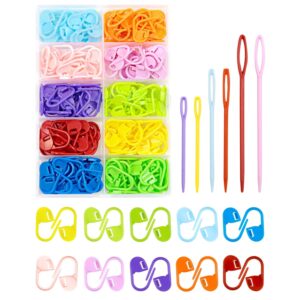 Discover FIVEIZERO Stitch Markers in vibrant colors, a premium import available at Curat Cart for your crafting needs.