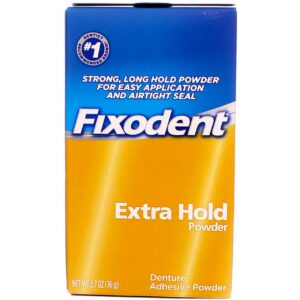 Discover Fixodent Extra Hold Denture Adhesive, a premium imported solution for long-lasting hold and comfort. Available at Curat Cart.