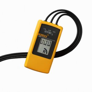 100% Genuine Fluke 9040 Phase Rotation Indicator, showcasing a yellow handheld device with cables and clear display.
