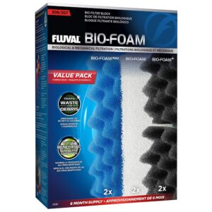 Fluval Bio Foam Replacement Filter Media, a premium import, ensures effective filtration for aquariums. Available at Curat Cart.