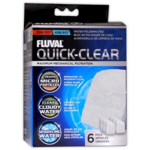 Fluval Quick-Clear Water Polishing Pads offer premium imported filtration for crystal-clear water. Available at Curat Cart.