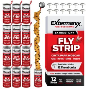 Premium imported Fly Strips for gnats and flies. Extra sticky, ideal for indoor and outdoor use. Available at Curat Cart.