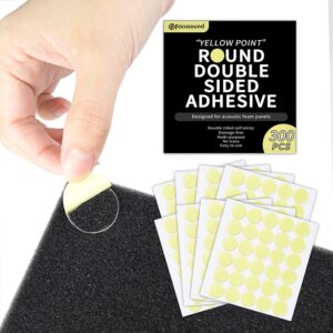 Focusound Double-Sided Adhesive Dots, premium import for easy application on acoustic panels, available at Curat Cart.