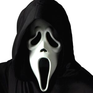 Shop the authentic Ghost Face Mask, inspired by Scream. Perfect for Halloween or themed events. 100% genuine product.
