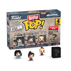 100% genuine Funko Bitty POP! 4 Pack featuring Avatar: The Last Airbender characters with mystery figure included.