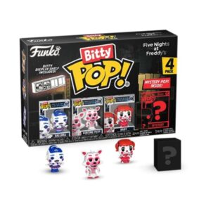 Discover the Funko Bitty POP! 4 Pack featuring FNAF characters, including exclusive Ballora. 100% authentic collectible set!