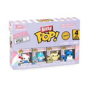 Authentic Funko Bitty POP! 4 Pack featuring Hello Kitty and friends, perfect for collectors and fans. Display box included.