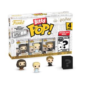 Discover the Funko Bitty POP Hagrid 4-Pack, featuring authentic mini figures and a mystery pop. 100% genuine collectible!
