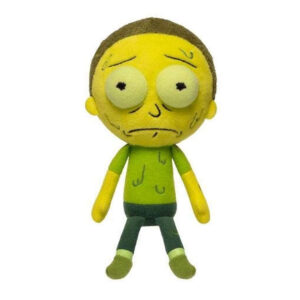Authentic Funko Galactic Plushies Morty toy, featuring vibrant colors and detailed design, perfect for collectors and fans.