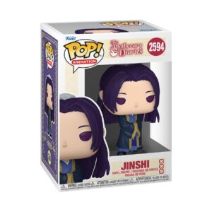 100% Genuine Funko Pop! Animation figure of Jinshi from The Apothecary Diaries, perfect for collectors.