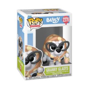100% Genuine Funko POP! of Granny Gladys from Bluey, featuring adorable details in a collectible vinyl figure.