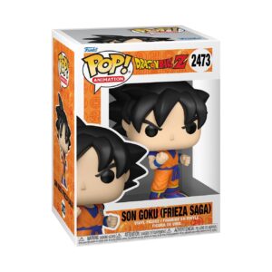 100% authentic Funko POP! figure of Goku from Dragon Ball Z, featuring vibrant colors and intricate design. Perfect collectible!