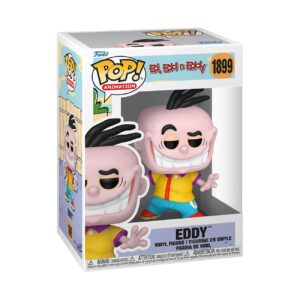 Authentic Funko POP! vinyl figure of Ed from Ed Edd n Eddy, featuring vibrant colors and a playful design.
