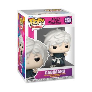 Authentic Gabimaru Funko POP! from Hell's Paradise series, featuring meticulous design and vibrant box art.