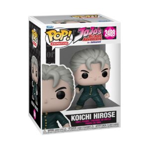 Authentic Funko POP! Animation figure of Koichi Hirose from JoJo's Bizarre Adventure. Cute collectible vinyl toy.
