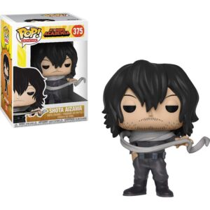 100% genuine Funko POP! of Shota Aizawa from My Hero Academia, featuring iconic hairstyle and serious expression.