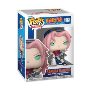 Authentic Funko POP! Animation figure of Sakura Haruno from Naruto, featuring vibrant colors and detailed design.
