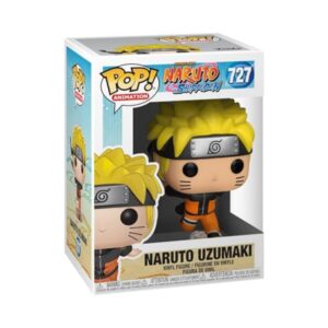 Authentic Funko POP! Naruto Uzumaki figure from Animation series, featuring vibrant colors and detailed design.