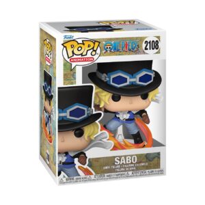 100% genuine Funko POP! Animation Sabo figure. Features vibrant colors and iconic outfit from One Piece.