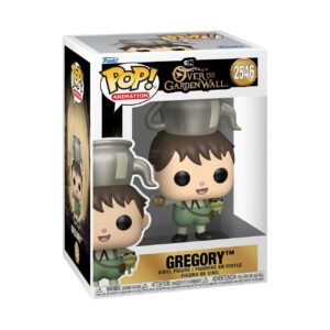 Authentic Funko POP! figure of Gregory from Over the Garden Wall, featuring vibrant colors and fine detailing.