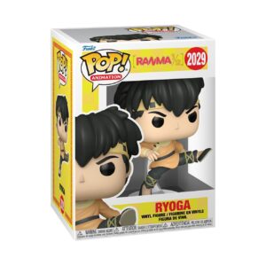 100% genuine Funko POP! figure of Ryoga from Ranma 1/2, featuring vibrant colors and detailed design in the box.