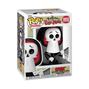 Discover the authentic Funko POP! Animation Grim figure from The Grim Adventures, perfect for collectors and fans alike.
