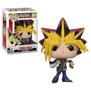 100% genuine Funko POP! Animation figure of Yami Yugi from Yu-Gi-Oh!, featuring vibrant colors and iconic hairstyle.