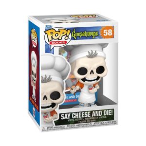 Capture the spooky fun with this authentic Funko Pop! vinyl figure from Goosebumps, featuring a chef skeleton. 100% genuine!