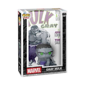 100% genuine Funko Pop! featuring Gray Hulk from Marvel, designed by Jeph Loeb & Tim Sale. Perfect for collectors!