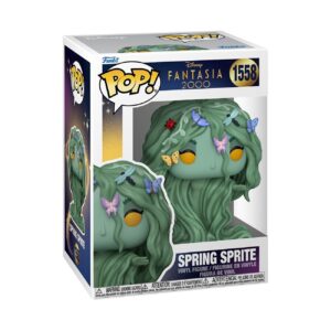 Celebrate Disney's Fantasia 2000 with this authentic Funko POP! Spring Sprite vinyl figure, featuring vibrant details and butterflies.
