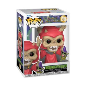 100% genuine Funko POP! Disney figure of the Horned King from The Black Cauldron, features vivid colors and details.