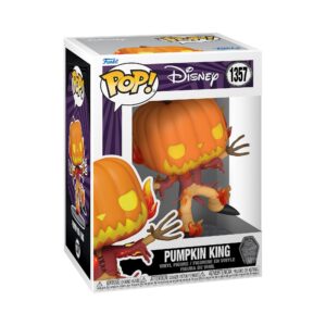 Authentic Funko POP! Disney Pumpkin King figure from The Nightmare Before Christmas. 100% genuine collectible.