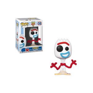 100% authentic Funko Pop! Forky from Toy Story 4, featuring vibrant colors and playful design, with original box.