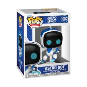 100% Genuine Astro Bot Funko Pop! figure from Games collection. Cute vinyl collectible in original packaging, ideal for fans.