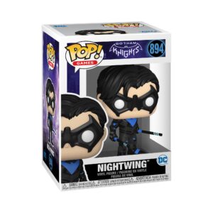 100% genuine Funko POP! of Nightwing from Gotham Knights, featuring vibrant colors and detailed design. Perfect for collectors!