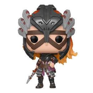 100% Genuine Funko POP! Games figure of Aloy from Horizon Zero Dawn, showcasing detailed armor and accessories.