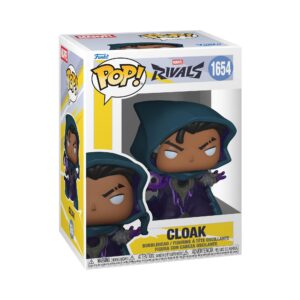 100% genuine Funko POP! Marvel Rivals figure of Cloak. Stylishly designed with vibrant colors and a unique expression.