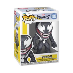 100% genuine Funko Pop! Marvel Rivals Venom figure. Features iconic black and white design, perfect for collectors.