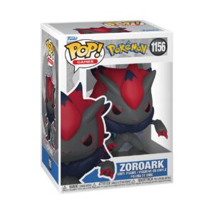 This Funko Pop! Zoroark figure from Pokemon is an authentic, 100% genuine collectible, perfect for fans and collectors.