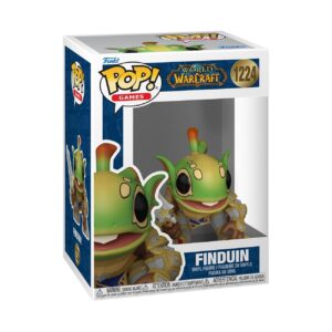 Discover the authentic Funko POP! Games Finduin from World of Warcraft. A must-have for collectors and fans alike!