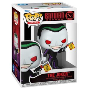 100% genuine Funko POP! Heroes Batman Beyond Joker figure, showcasing vibrant colors and iconic design. Perfect for collectors!