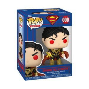 Discover the 100% authentic Funko POP! Heroes Superman figure, featuring unique details and vibrant colors for collectors.