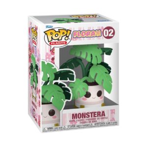 Authentic Funko POP! Home Kawaii Monstera Plant, a delightful vinyl figure with cheerful design, perfect for collectors.
