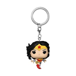 Authentic Funko POP! Keychain featuring Wonder Woman from DC New Classics. Perfect for collectors and fans!