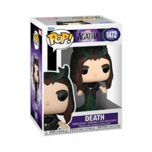 Authentic Funko POP! Marvel Agatha: Coven of Chaos figure, featuring a detailed bobblehead in elaborate attire.